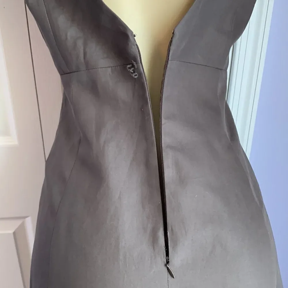 J. Crew Cotton Bridal Party Special Event Cocktail Dance Dress Brown